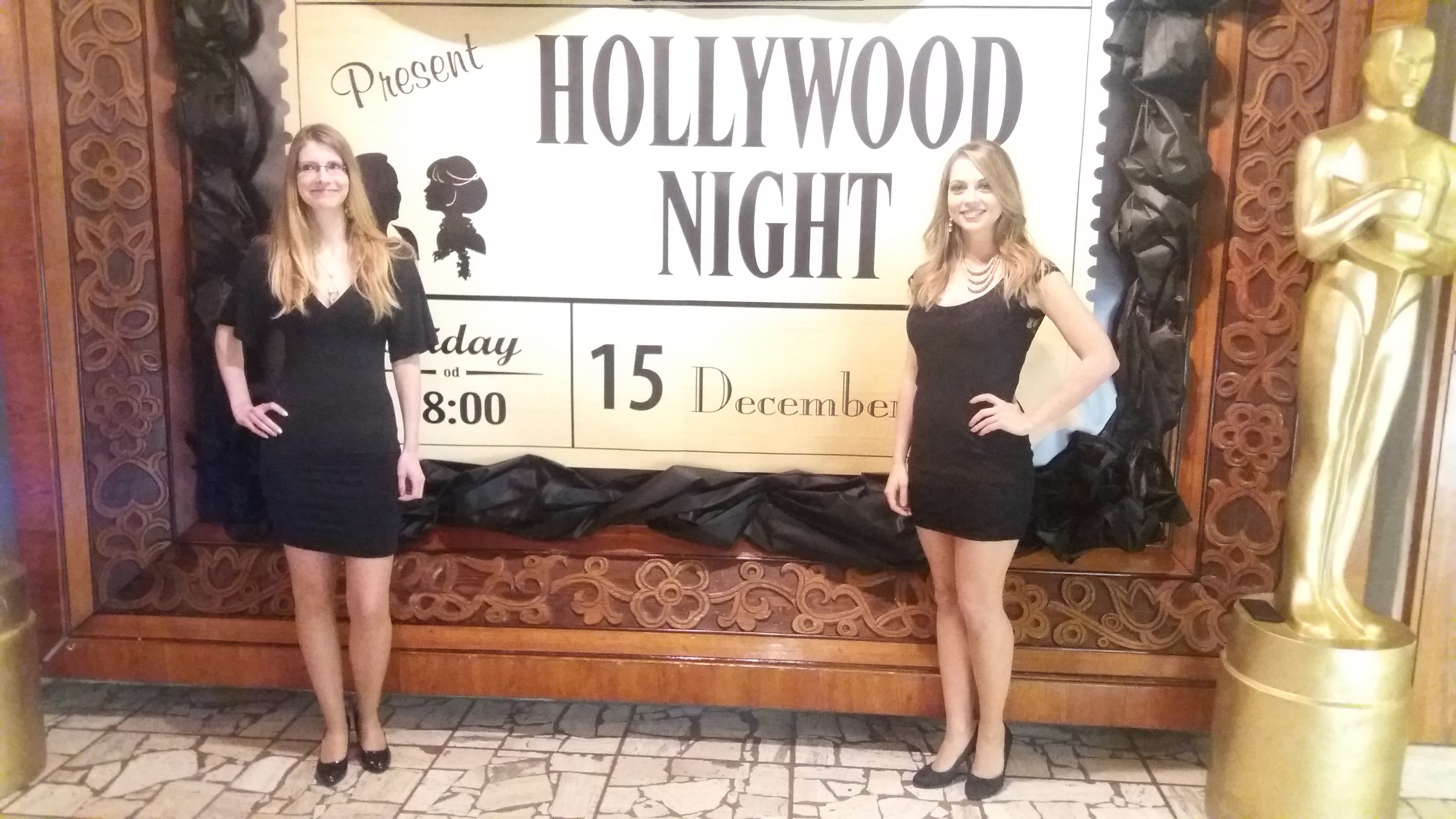 Hostesky na vánoční večírek Holywood night Skalica Slovensko
